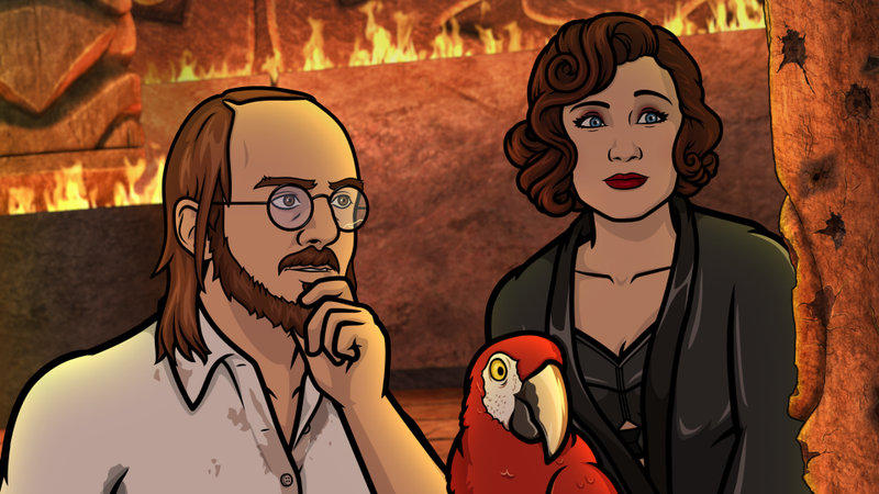 Illustration for article titled Archer burns down Danger Island, making way for its biggest, strangest fantasy yet